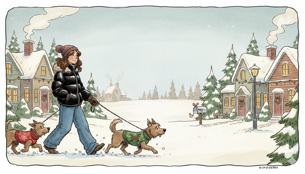 Winter pet care with Nina